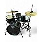 Used Ludwig Used Ludwig Pocket Kit by Questlove Black Sparkle Drum Kit thumbnail