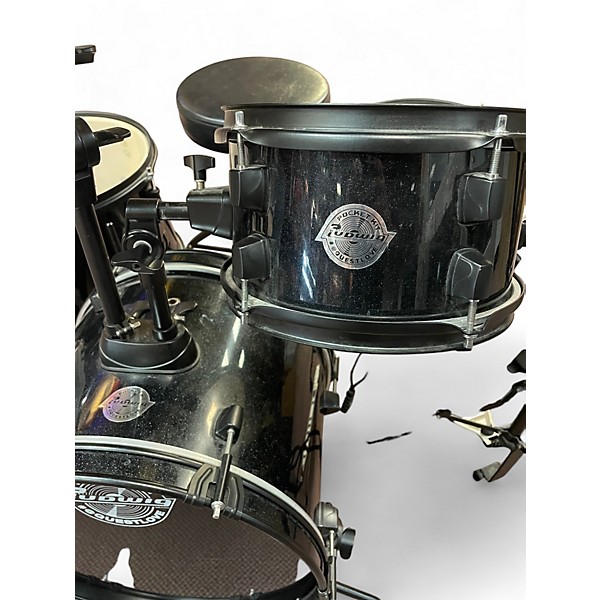 Used Ludwig Used Ludwig Pocket Kit by Questlove Black Sparkle Drum Kit