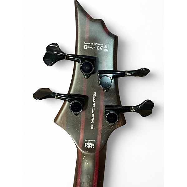 Used ESP LTD B1004MS DELUXE Natural Satin Electric Bass Guitar