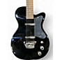 Used Silvertone Used Silvertone 1303 Black Solid Body Electric Guitar thumbnail