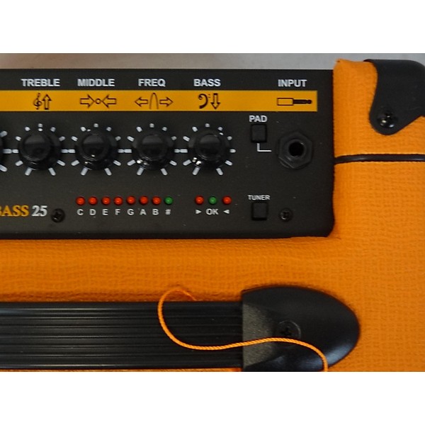 Used Orange Amplifiers Used Orange Amplifiers Crush Bass 25 Bass Combo Amp