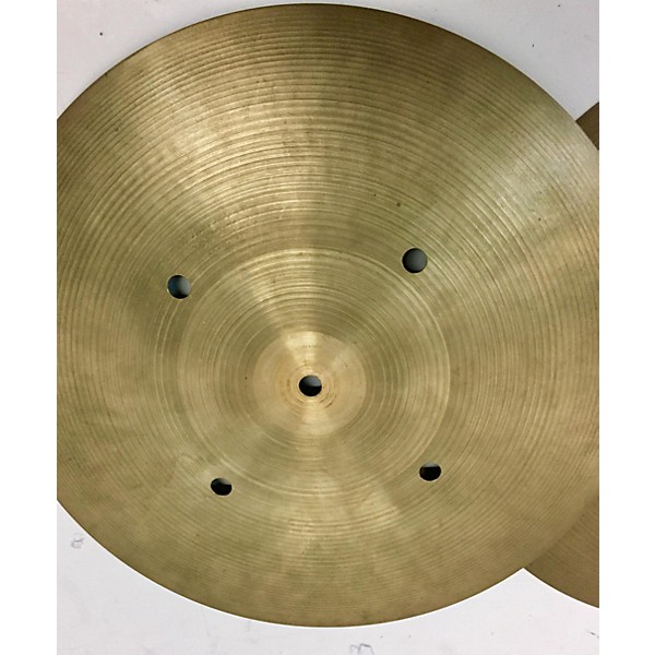 Used Zildjian Used Zildjian 15in Quick Beat Hi Hat Pair Cymbal