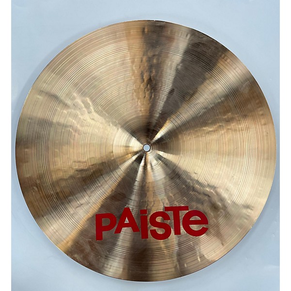 Used Paiste Used Paiste 18in 2002 Crash Cymbal