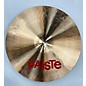 Used Paiste Used Paiste 18in 2002 Heavy Crash Cymbal