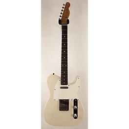 Used Fender Custom Shop Limited 1959 Telecaster Aged White Solid Body Electric Guitar