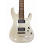 Used Schecter Guitar Research Used Schecter Guitar Research Demon 7 String White Solid Body Electric Guitar