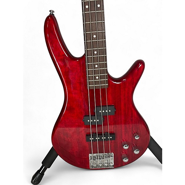 Used Ibanez Used Ibanez GSR200 Wine Red Electric Bass Guitar