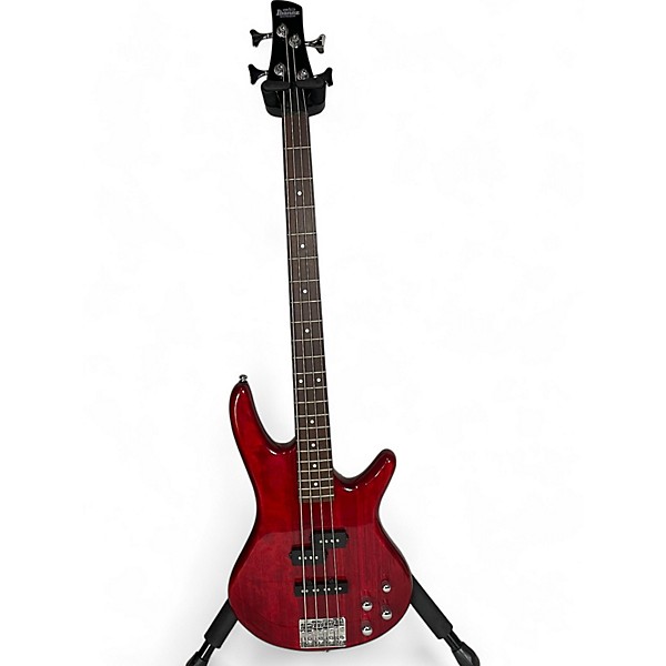 Used Ibanez Used Ibanez GSR200 Wine Red Electric Bass Guitar