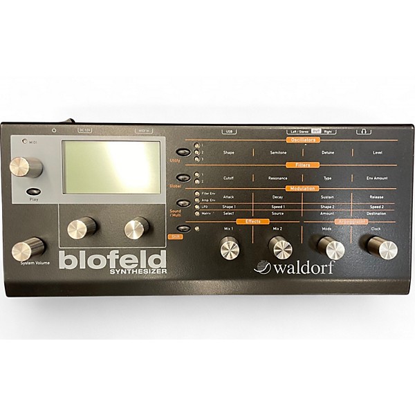 Used Waldorf Used Waldorf Blofeld Desktop W/SL License Synthesizer