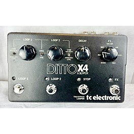 Used TC Electronic Used TC Electronic Ditto X4 Looper Pedal