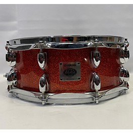 Used Yamaha Used Yamaha 5.5X14 FIVE STAR OAK CUSTOM Drum HABANERO SPARKLE