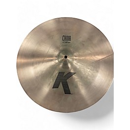 Used Zildjian Used Zildjian 17in K China Cymbal