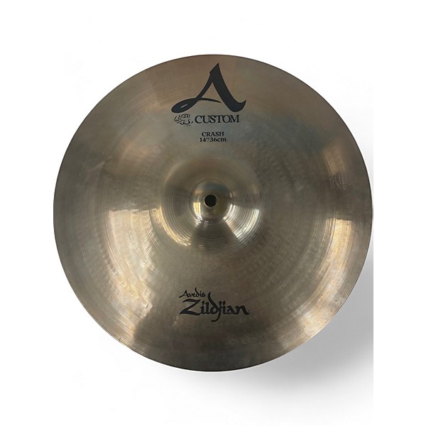 Used Zildjian Used Zildjian 14in A Custom Crash Cymbal