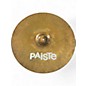 Used Paiste Used Paiste 20in Rude Classic Crash Ride Cymbal