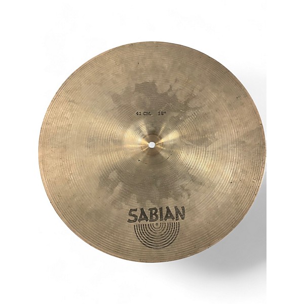 Used SABIAN Used SABIAN 16in Thin Crash Cymbal