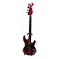 Used Regenerate BILL CLEMENTS Candy Apple Red Metallic Electric Bass Guitar thumbnail