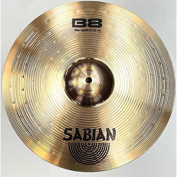 Used SABIAN Used SABIAN 14in B8 Thin Crash Cymbal