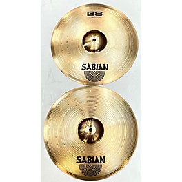 Used SABIAN Used SABIAN 14in B8 Hi Hat Pair Cymbal