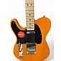 Used Squier Used Squier TELECASTER Metallic Orange Solid Body Electric Guitar