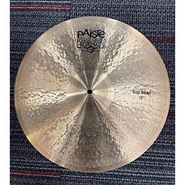 Used Paiste Used Paiste 18in 2002 Black Big Beat Cymbal