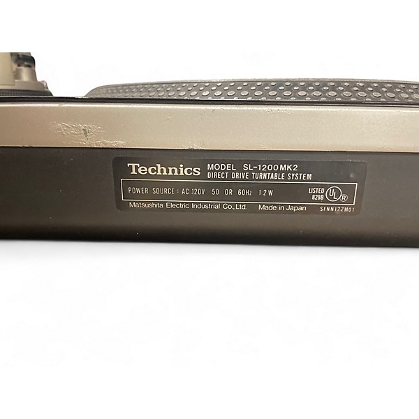 Used Technics SL1200MK2 Turntable