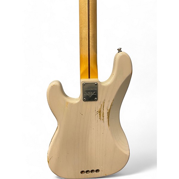 Used Fender 1955 Reissue Precision Bass Trans Blonde Electric Bass Guitar
