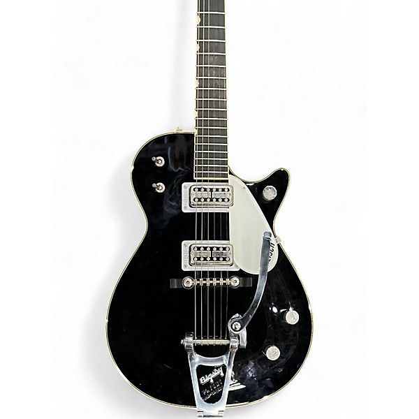 Used Gretsch Guitars Used Gretsch Guitars G6128T Duo Jet Black Solid Body Electric Guitar