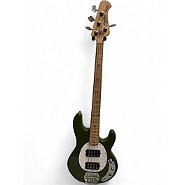 Used Sterling by Music Man Used Sterling by Music Man Ray4 Royal Olive Electric Bass Guitar