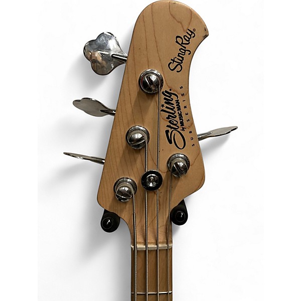 Used Sterling by Music Man Used Sterling by Music Man Ray4 Royal Olive Electric Bass Guitar