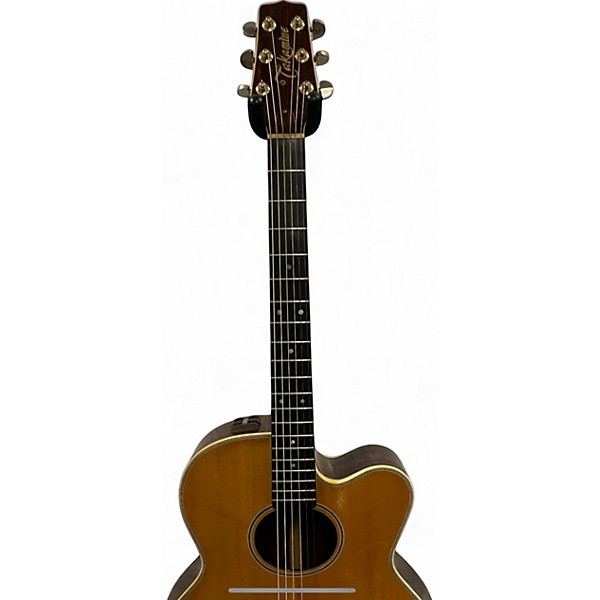 Used Takamine PTS-015 Natural Acoustic Electric Guitar