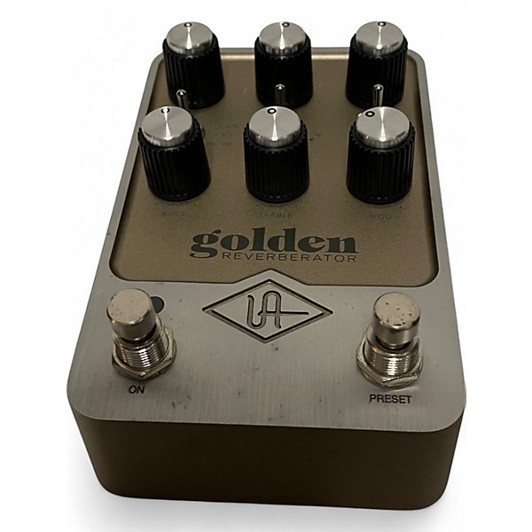 Used Universal Audio golden reverberator Effect Pedal