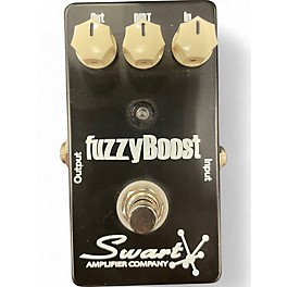 Used Swart fuzzyboost Effect Pedal