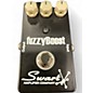 Used Swart fuzzyboost Effect Pedal