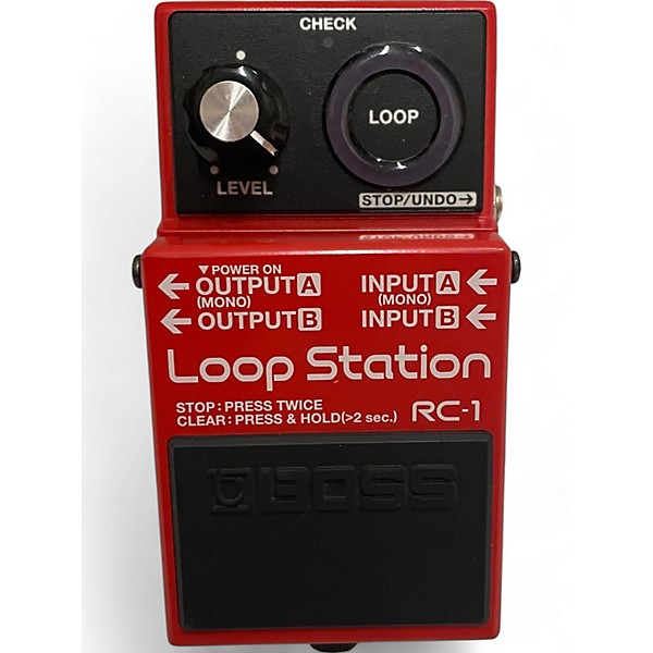 Used BOSS RC1 Loop Station Pedal