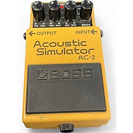 Used BOSS Used BOSS AC2 Acoustic Simulator Effect Pedal