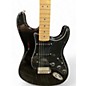 Used Fender Used Fender Stratocaster Black Solid Body Electric Guitar