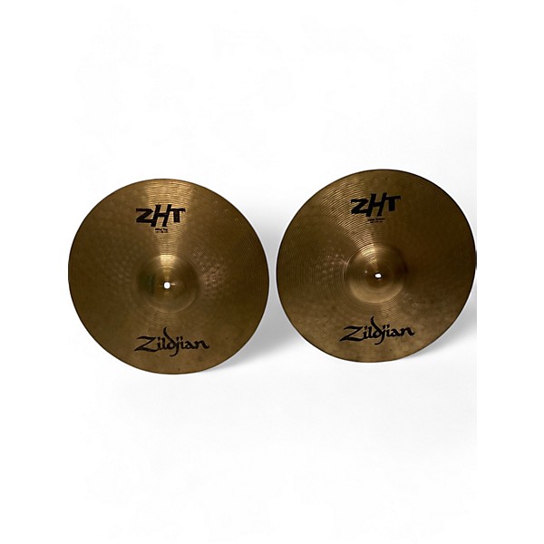 Used Zildjian 14in ZHT Hi Hat Pair Cymbal