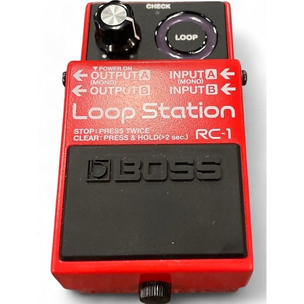 Used BOSS RC1 Loop Station Pedal