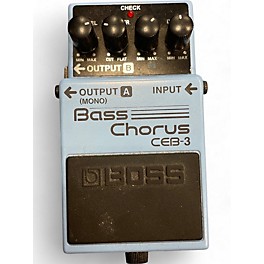 Used BOSS Used BOSS CEB3 Bass Chorus Bass Effect Pedal