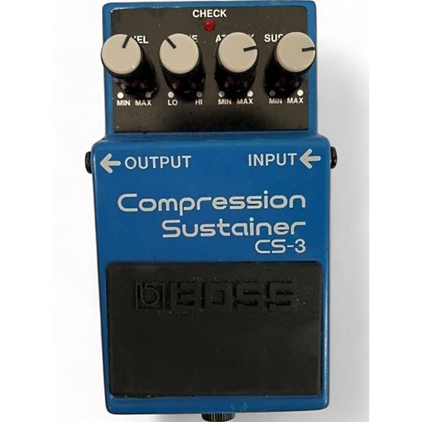 Used BOSS CS3 Compressor Sustainer Effect Pedal