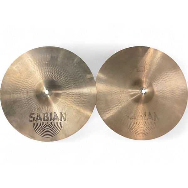 Vintage 1980 SABIAN 15in Rock Hats Cymbal