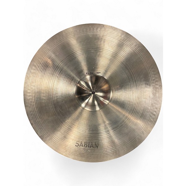 Vintage 1980 SABIAN 21in Rock Ride Cymbal