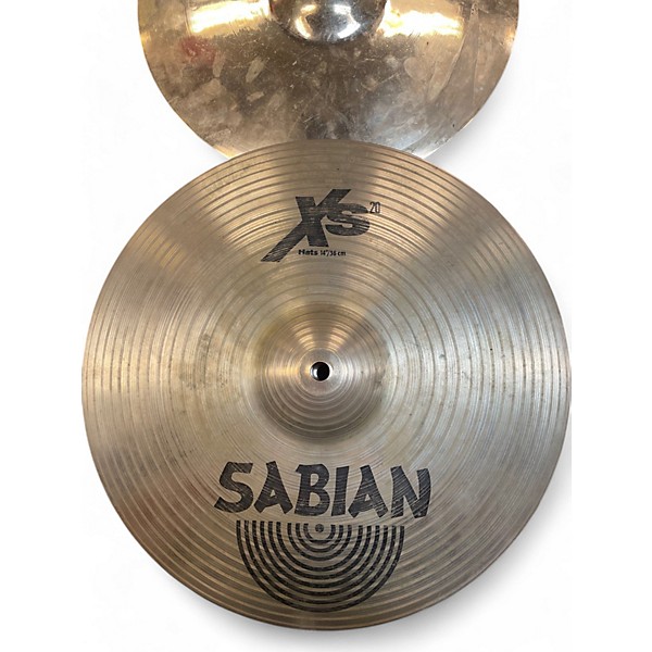 Used SABIAN Used SABIAN XS20 Hi Hat Pair Cymbal