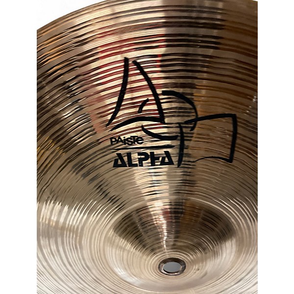 Used Paiste 14in Alpha Thin Crash Cymbal