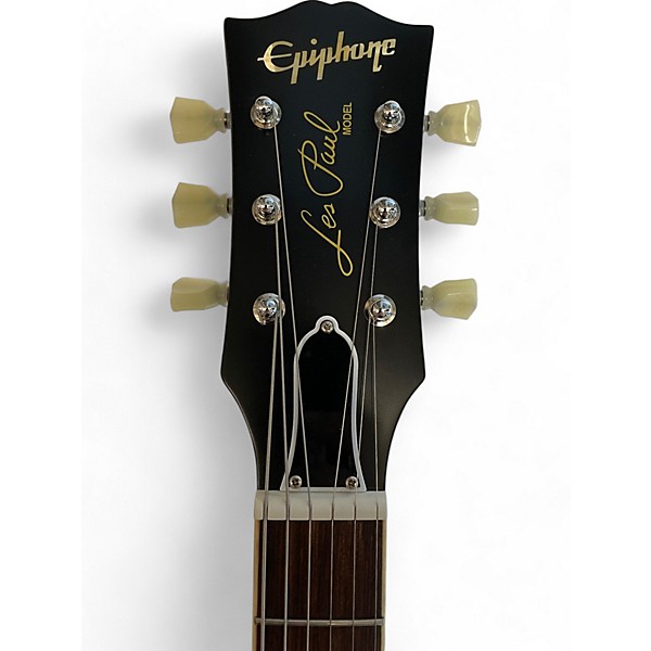 Used Epiphone Inspired by Gibson Custom 1959 Les Paul Standard Tobacco Burst Solid Body Electric Guitar