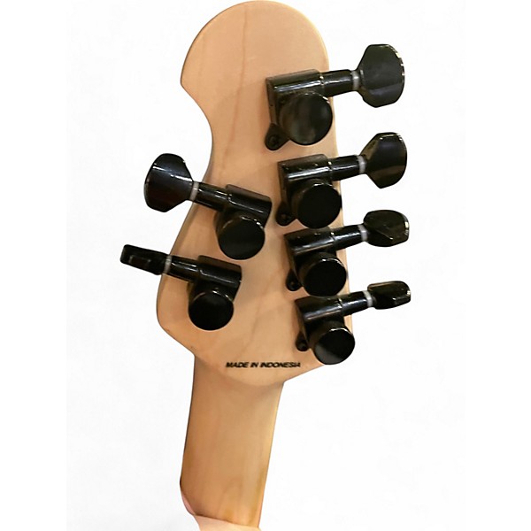 Used Sterling by Music Man JP60 Black Solid Body Electric Guitar