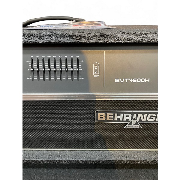 Used Behringer Ultrabass BVT4500H 450W Bass Amp Head