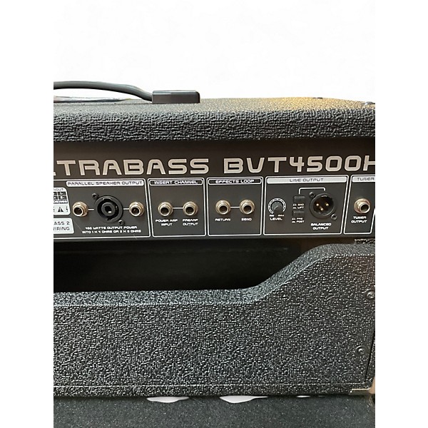 Used Behringer Ultrabass BVT4500H 450W Bass Amp Head