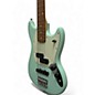 Used Fender Used Fender Player Mustang Bass PJ Surf Green Electric Bass Guitar