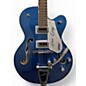 Used Gretsch Guitars Used Gretsch Guitars G5420T Electromatic Azure Metallic Hollow Body Electric Guitar